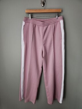 YPB Abercrombie Neoknit Wide Leg Sweatpants Mauve Women's Size Large